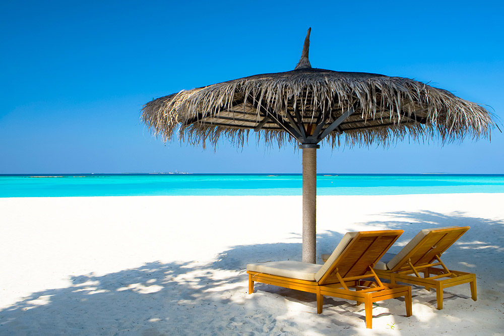 Paradisíacas playas de Maldivas