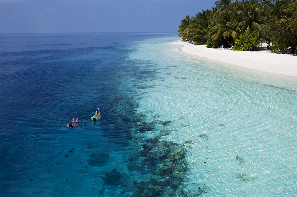 Snorkel en Vilamendhoo