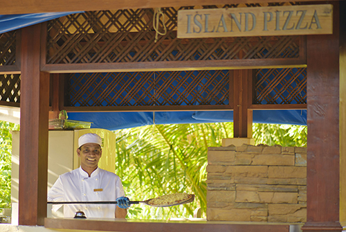 Restaurante Island Pizza de Olhuveli Beach & Spa