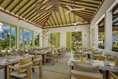 Restaurante en OBLU Xperience Ailafushi